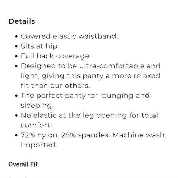 NWT SOMA Enbliss Hipster Size Medium Size M Adobe Rose - Picture 6 of 7